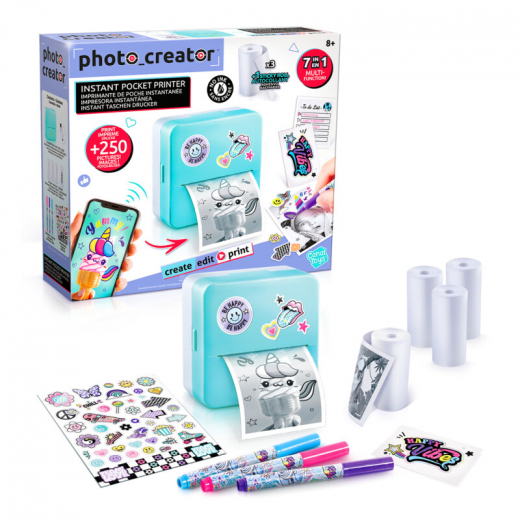 Creator Instant Pocket Printer ryhmässä LELUT / Luo & maalaa / Photo @ Spelexperten (12517)