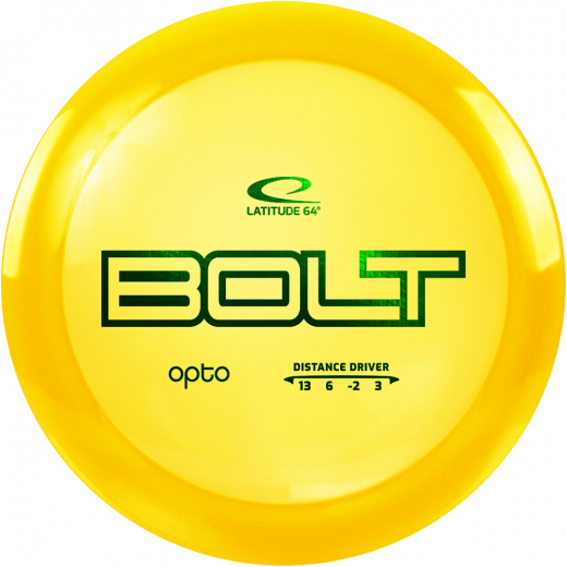 Latitude 64° Opto Bolt Yellow ryhmässä ULKOPELIT / Disc Golf & frisbee @ Spelexperten (12856)