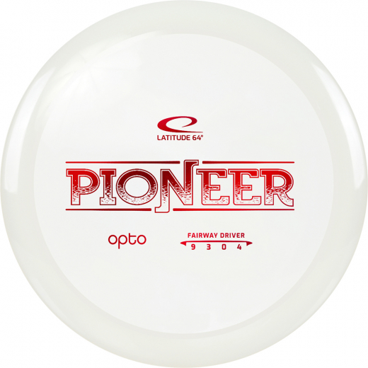 Latitude 64° Opto Pioneer White ryhmässä ULKOPELIT / Disc Golf & frisbee @ Spelexperten (12871)