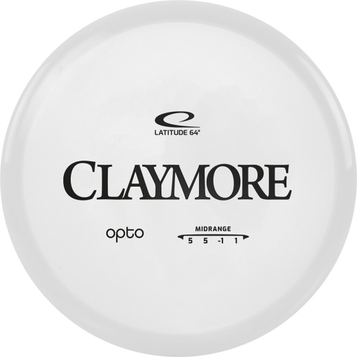 Latitude 64° Opto Claymore White ryhmässä ULKOPELIT / Disc Golf & frisbee @ Spelexperten (12903)