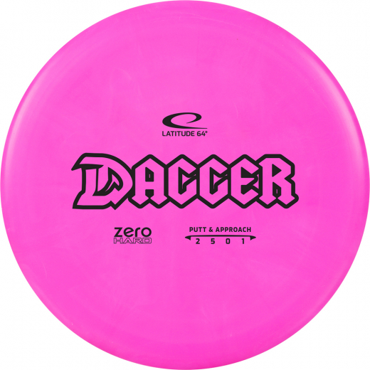 Latitude 64° Zero Medium Dagger Pink ryhmässä ULKOPELIT / Disc Golf & frisbee @ Spelexperten (12934)