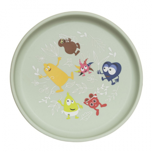 Teddykompaniet - Babblarna- Silikonilautanen, Luonnossa ryhmässä LELUT / Lasten & vauvojen / Syö & juo @ Spelexperten (12965)