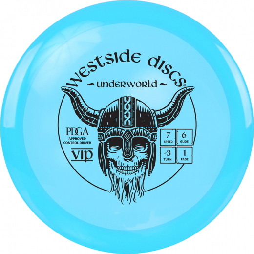 Westside Discs VIP Underworld Turquoise ryhmässä ULKOPELIT / Disc Golf & frisbee @ Spelexperten (13063)