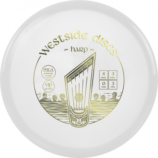 Westside Discs VIP Harp White ryhmässä ULKOPELIT / Disc Golf & frisbee @ Spelexperten (13080)