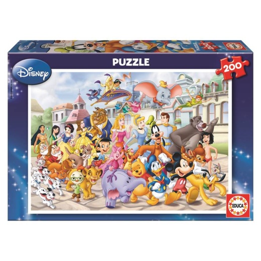 Educa: Disney Parade - 200 palaa ryhmässä PALAPELIT / < 750 palaa @ Spelexperten (13289)