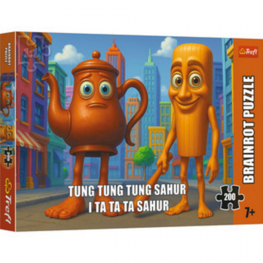 Trefl Pussel Brainrot Tung Tung Tung ryhmässä PALAPELIT / Trefl @ Spelexperten (13364)