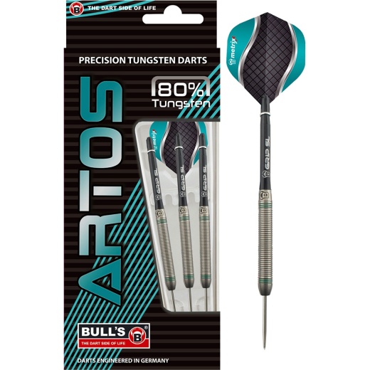 Bull's Artos Mint 80% Tungsten 22 g ryhmässä PÖYTÄPELIT / Darts / Tikkaa / Steeltip @ Spelexperten (13702)