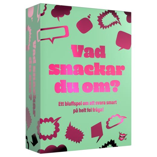 Vad snackar du om? ryhmässä SEURAPELIT / Juhlapelit @ Spelexperten (138020281)