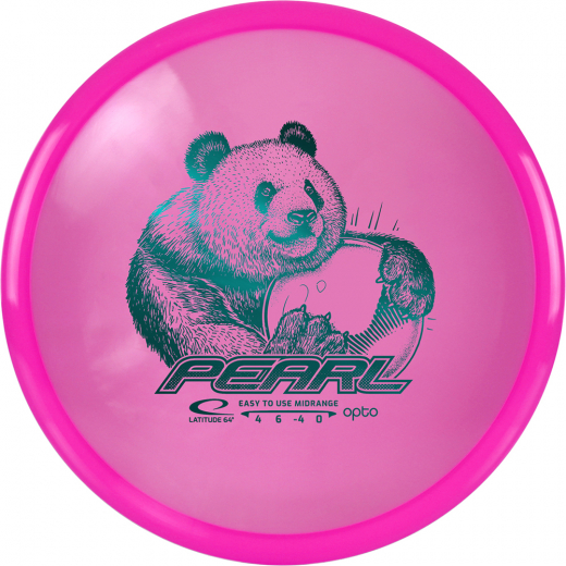 Latitude 64° Opto Pearl Pink ryhmässä ULKOPELIT / Disc Golf & frisbee @ Spelexperten (13844)