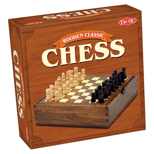Chess - Wooden Classic ryhmässä SEURAPELIT / Shakki @ Spelexperten (14024)