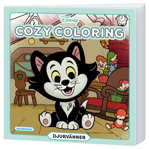Cozy Colouring Värityskirja Disney Eläinystävät ryhmässä LELUT / Luo & maalaa / Kirjoita ja piirrä / Värityskirjat @ Spelexperten (148302)