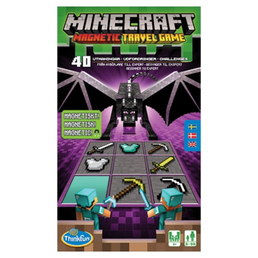 Minecraft: Magnetic Travel Game ryhmässä SEURAPELIT / Matkapelit @ Spelexperten (15076455)