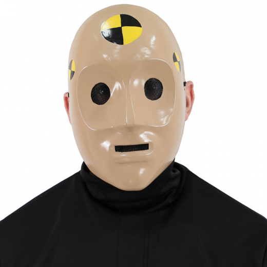 Crash Test Dummy Mask ryhmässä LELUT / Naamiaiset / Halloween / Naamiot @ Spelexperten (1537A)