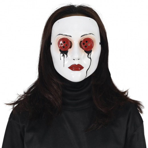 Buttoned Up Mask ryhmässä LELUT / Naamiaiset / Halloween / Naamiot @ Spelexperten (1545)