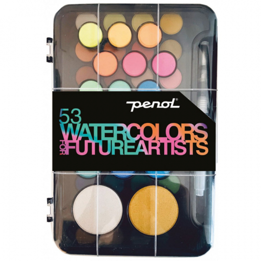 Penol Future Artists Watercolor Paint 53 Colors ryhmässä LELUT / Luo & maalaa @ Spelexperten (16000156)