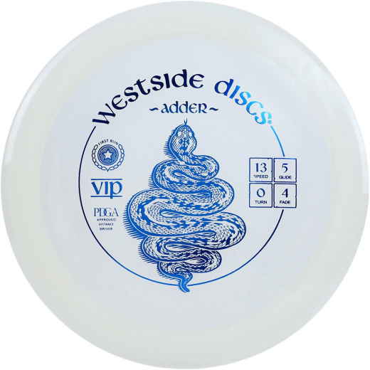 Westside Discs VIP Adder White ryhmässä ULKOPELIT / Disc Golf & frisbee @ Spelexperten (16030)