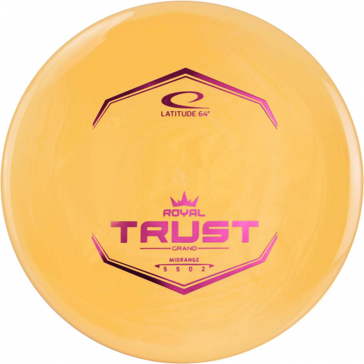 Latitude 64° Grand Trust Orange ryhmässä ULKOPELIT / Disc Golf & frisbee @ Spelexperten (16044)
