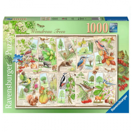 Ravensburger: Wondrous Trees 1000 Palaa ryhmässä PALAPELIT / 1000 palaa @ Spelexperten (164219)