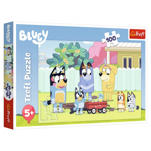Trefl: Bluey's happy world 100 Palaa ryhmässä PALAPELIT / Lasten palapelit @ Spelexperten (16471)