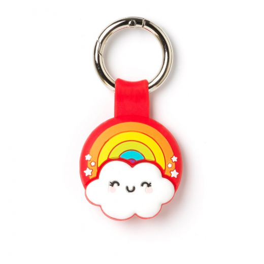 Keychain for AirTag Rainbow ryhmässä LELUT / Hauskoja vempaimia / Puhelintarvikkeet @ Spelexperten (165471)