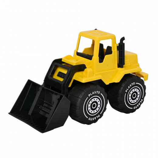 Plasto Front Loader 30 cm ryhmässä LELUT / Leluajoneuvot / Plasto @ Spelexperten (1655YEL)