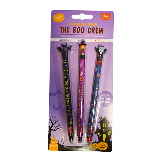 Gel pens with erasable ink Halloween 3-pack ryhmässä  @ Spelexperten (168297)