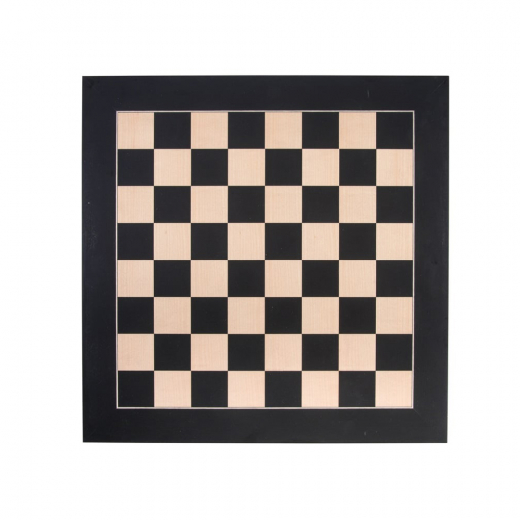 Longfield shakkilauta Black Maple 50 mm ryhmässä SEURAPELIT / Shakki @ Spelexperten (170483)