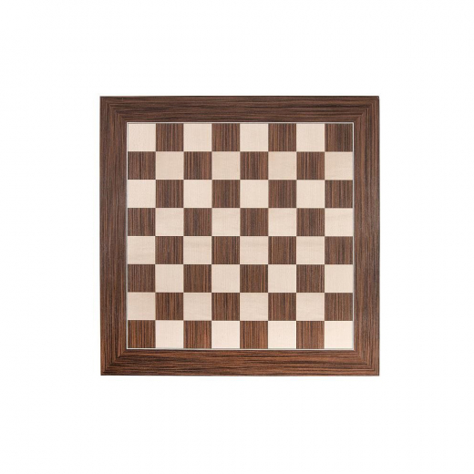 Longfield shakkilauta Walnut 50 mm ryhmässä SEURAPELIT / Shakki @ Spelexperten (170484)