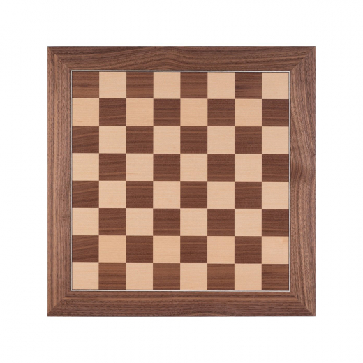 Longfield shakkilauta Walnut 40 mm ryhmässä SEURAPELIT / Shakki @ Spelexperten (170486)