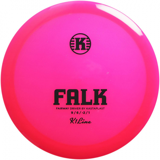 Kastaplast K1 Falk Pink ryhmässä ULKOPELIT / Disc Golf & frisbee / Fairway Drivers @ Spelexperten (17291)