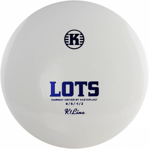 Kastaplast K1 Lots White ryhmässä ULKOPELIT / Disc Golf & frisbee / Fairway Drivers @ Spelexperten (17292)