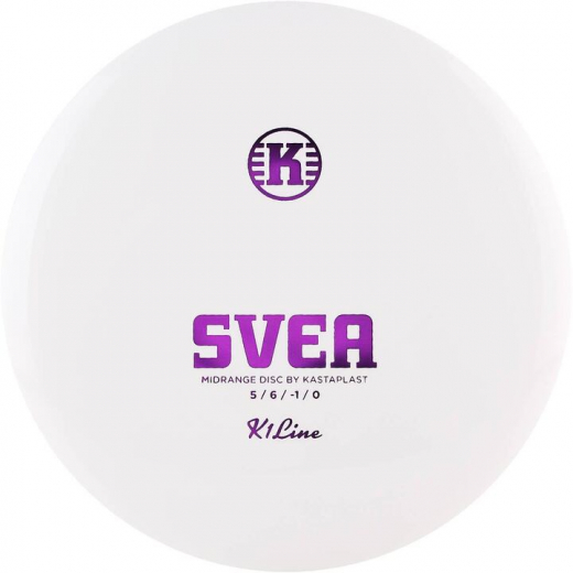 Kastaplast K1 Svea White ryhmässä ULKOPELIT / Disc Golf & frisbee / Midrange @ Spelexperten (17295)
