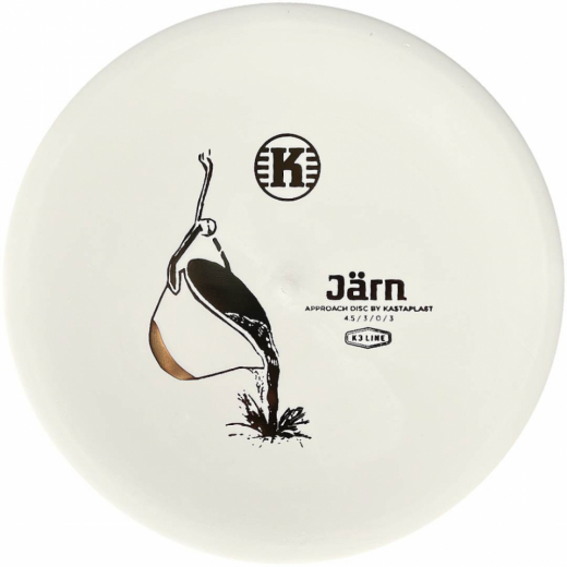Kastaplast K3 Järn White ryhmässä ULKOPELIT / Disc Golf & frisbee / Putt & approach @ Spelexperten (17301)
