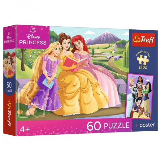 Trefl Palapeli: Disney Princess 60 Palaa ryhmässä PALAPELIT / Lasten palapelit @ Spelexperten (17435)