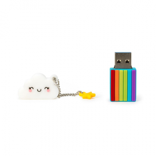 USB Drive 3.0 32 GB Rainbow ryhmässä LELUT / Hauskoja vempaimia / Hauskoja lahjoja @ Spelexperten (181046)