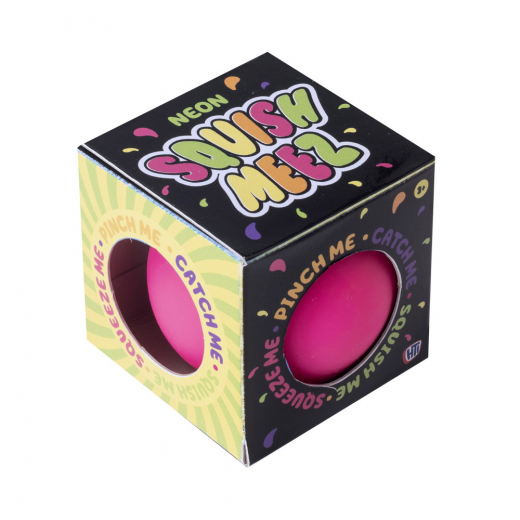Squishy Ball Neon 6 cm ryhmässä LELUT / Fidgets @ Spelexperten (18276511)