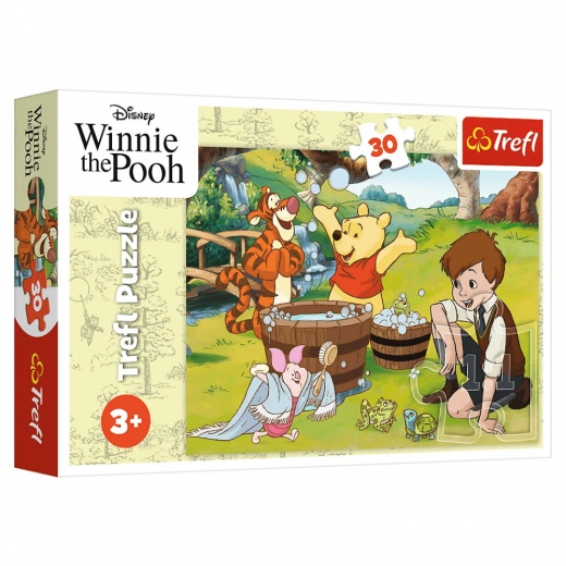 Trefl Disney Nalle Puh - 30 Palaa ryhmässä PALAPELIT / Lasten palapelit @ Spelexperten (18321)