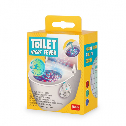 Toilet night fever, bathroom night light with sensor ryhmässä LELUT / Hauskoja vempaimia @ Spelexperten (184051)