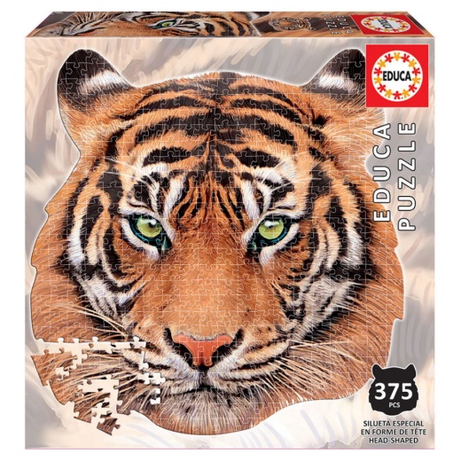 Educa: Bengal Tiger Face 375 Palaa ryhmässä PALAPELIT / < 750 palaa @ Spelexperten (18475)