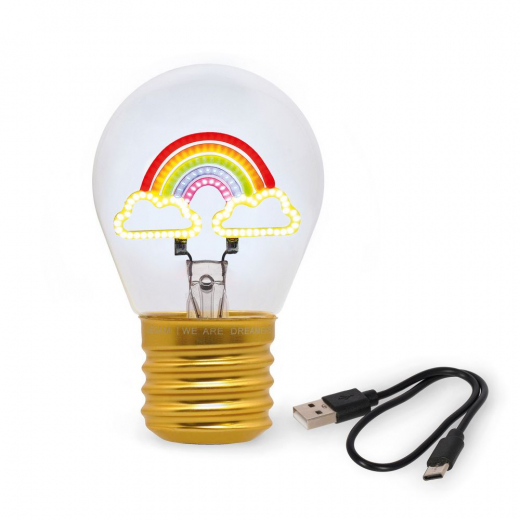 Bulb Fiction - Rainbow ryhmässä LELUT / Kalusteet / Lamput @ Spelexperten (189358)