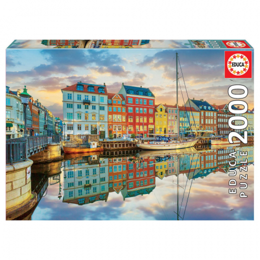 Educa: Sunset At Copenhagen Harbour 2000 Palaa ryhmässä  @ Spelexperten (19278)