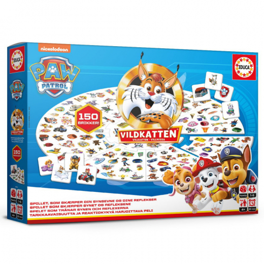 Villikissa 150 Paw Patrol ryhmässä SEURAPELIT / Perhepelit @ Spelexperten (19452)