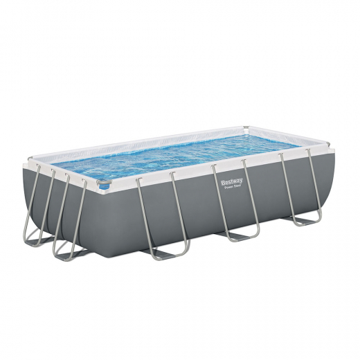 Bestway Power Steel Pool Set 404 X 201 X 100 CM ryhmässä LELUT / Vesileikkikalut / Uima-allas / Pool @ Spelexperten (20056441)