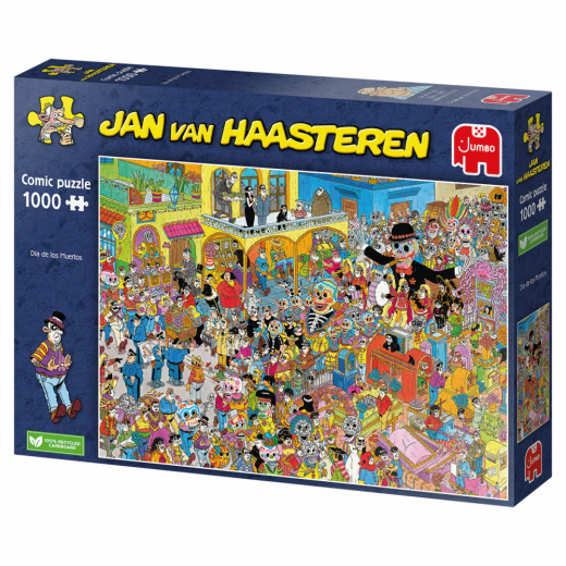 Jan van Haasteren: Dia de los Muertos 1000 palaa ryhmässä PALAPELIT / 1000 palaa @ Spelexperten (20077)