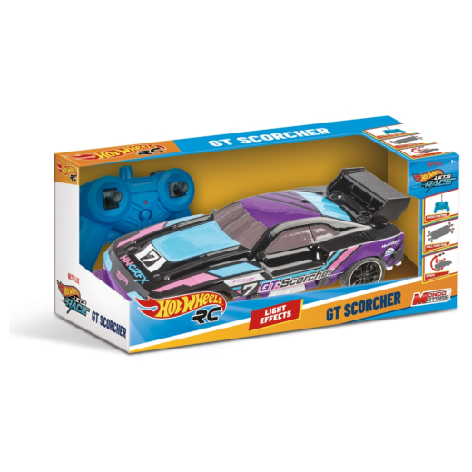 Hot Wheels Let's Race RC GT Scorcher 1:24 ryhmässä LELUT / Radio-ohjattavat @ Spelexperten (20125004)