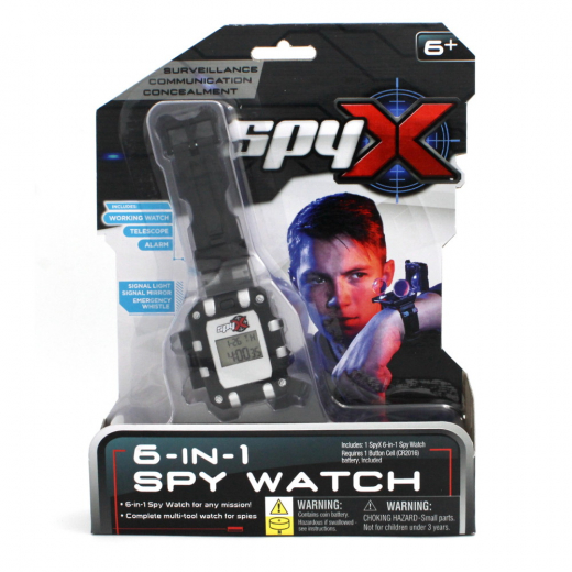 Spy X - 6 in 1 Spy Watch ryhmässä LELUT / Roolipeli / Vakoilulelut @ Spelexperten (20210)