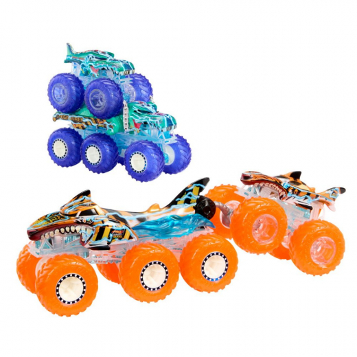 Hot Wheels HWMT Big Rig And Truck Multipack ryhmässä LELUT / Leluajoneuvot / Hot Wheels @ Spelexperten (2024025)