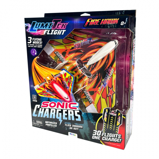 LumiTek Fly Sonic Chargers ryhmässä LELUT / Hauskoja vempaimia @ Spelexperten (20295)