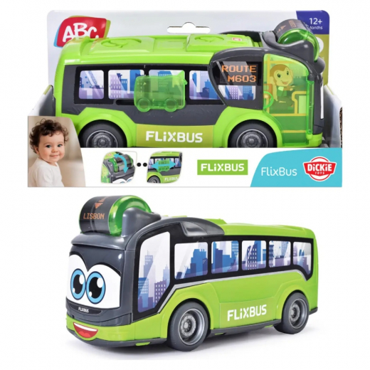 ABC Flixbus Leikkibussi Vihreä ryhmässä LELUT / Leluajoneuvot @ Spelexperten (204113001)