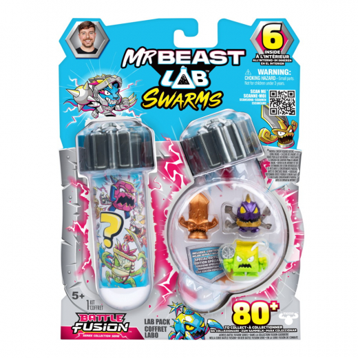 Mr.Beast Lab Swarms Battle Fusion 6 Pk ryhmässä LELUT / Figuurit ja leikkisarjat / Mr Beast Lab @ Spelexperten (20440)